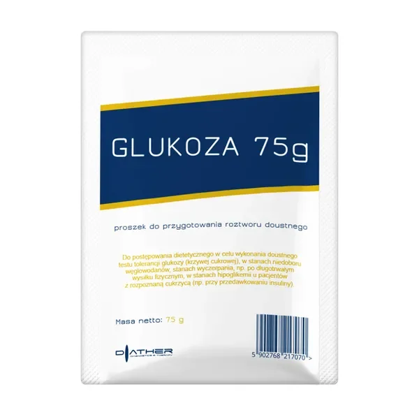 Glukoza 75g proszek [Diather] - Diather