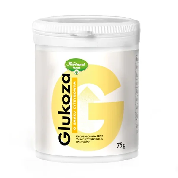 Glukoza o smaku cytrynowym 75g [Herbapol Poznań] - Herbapol Poznań