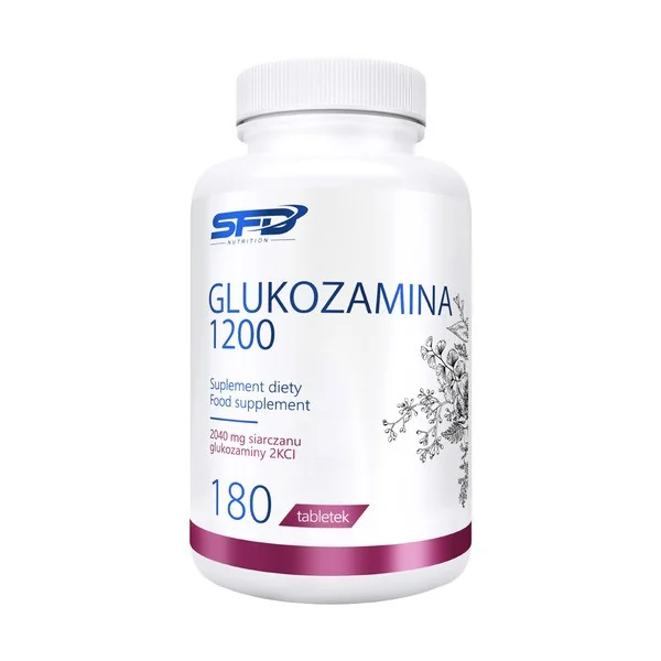Glukozamina 1200 mg 180 tabletek [SFD] - SFD nutrition