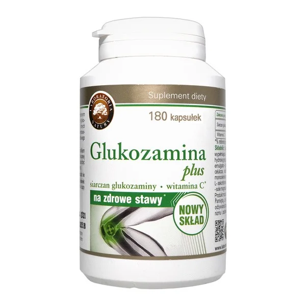 Glukozamina 1500 mg 180 kapsułek [Laboratoria Natury] - Laboratoria Natury