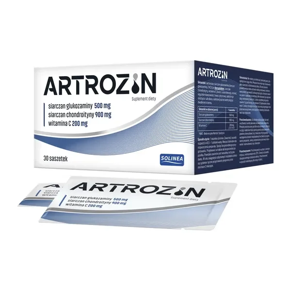 Glukozamina 500mg + Chondroityna 900mg + Witamina C 200mg 30 saszetek [Solinea] - Solinea