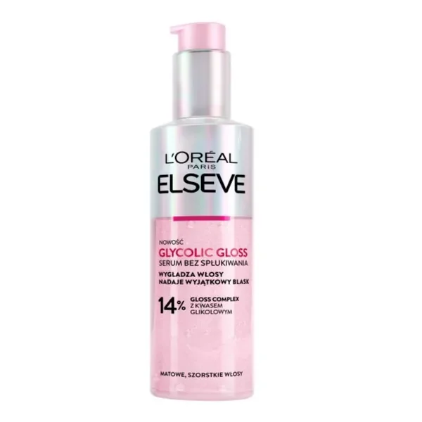 Glycolic Gloss Serum bez spłukiwania 150 ml [Elseve] - Elseve