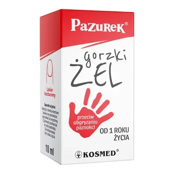 Gorzki żel przeciw obgryzaniu paznokci 10 ml [KOSMED] - KOSMED
