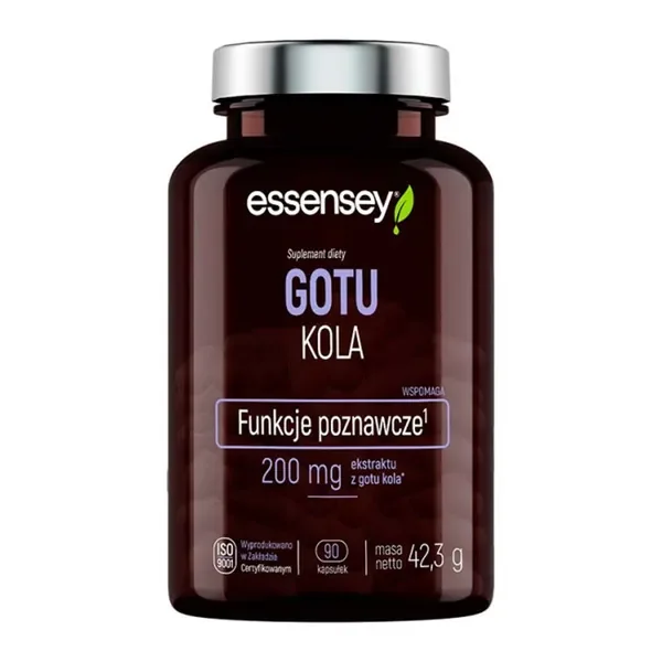 Gotu Kola 200 mg 90 kapsułek [Essensey] - Essensey