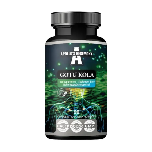Gotu Kola 400mg 90 kapsułek [Apollo's Hegemony] - Apollo's Hegemony