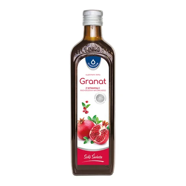 Granat z witaminą C 18mg 490ml [Oleofarm] - Oleofarm