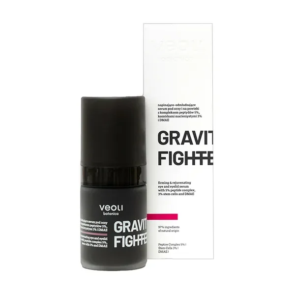 Gravity Fighter napinająco-odmładzające serum pod oczy i na powieki 15ml [Veoli Botanica] - Veoli Botanica
