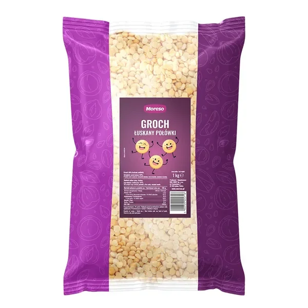 Groch łuskany połówki 1 kg [Moreso] - Moreso