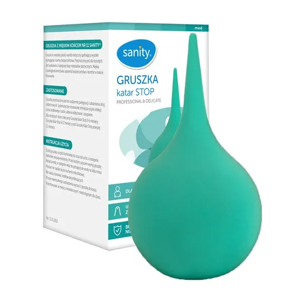 Gruszka katar STOP z miękką końcówką nr 11 [Sanity] - Sanity