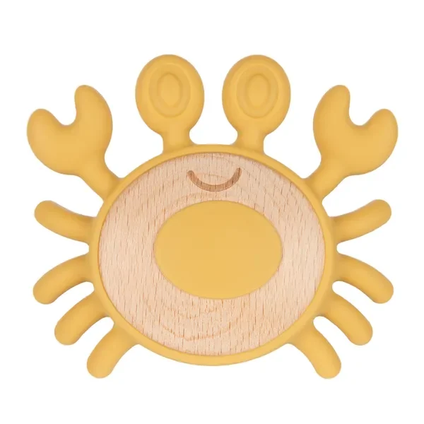 Gryzak drewniano-silikonowy KRAB [Canpol Babies] - Canpol Babies