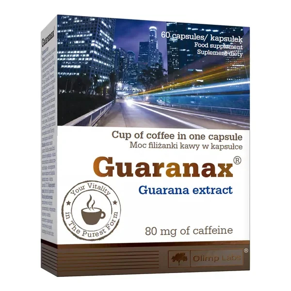Guarana 80 mg 60 kapsułek [Olimp Labs] - Olimp Labs