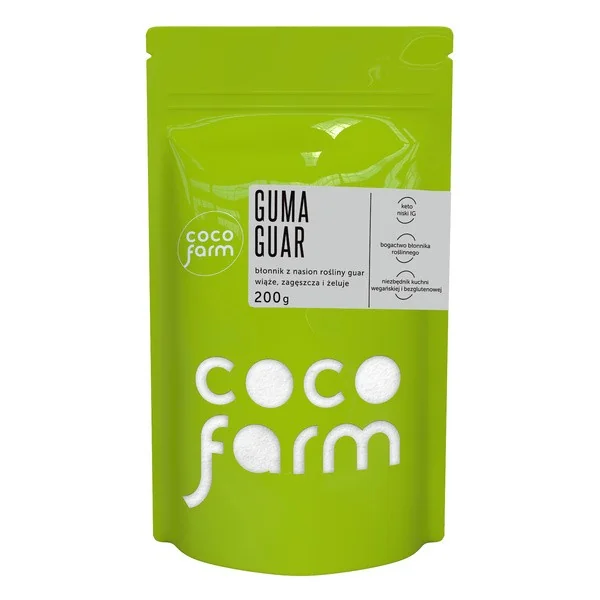 Guma guar błonnik 200g [Coco Farm] - COCO FARM