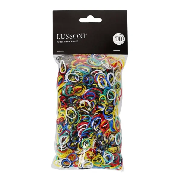 Gumki do warkoczyków 15mm 100g [Lussoni] - Lussoni