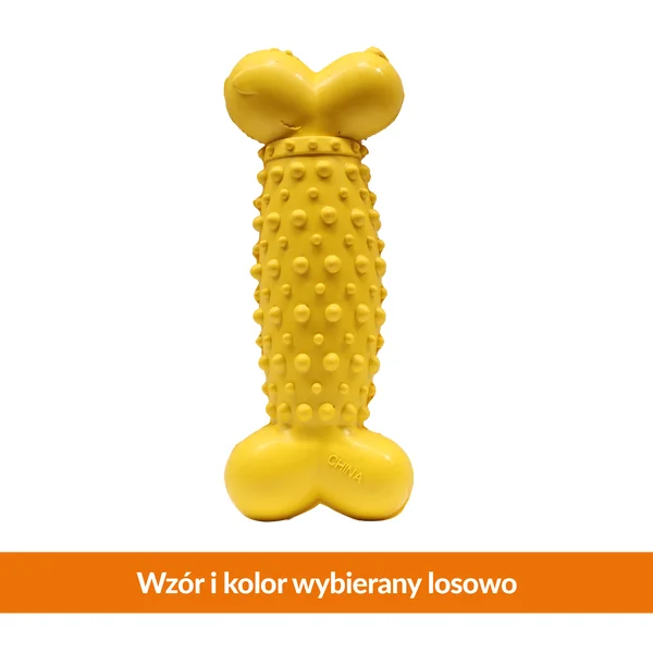 Gumowa Kość z kolcami 14 cm [Duvoplus] - Duvoplus