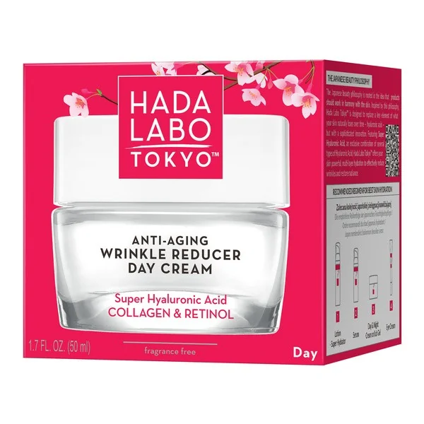 Hada Labo Tokyo Red krem przeciwzmarszczkowo-nawilżający na dzień 50ml - Hada Labo Tokyo