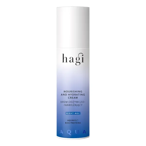 Hagi Aqua Zone krem odżywczo-nawilżający na noc 50ml - Hagi
