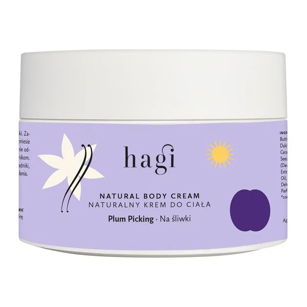 Hagi Na śliwki naturalny krem do ciała 200 ml - Hagi