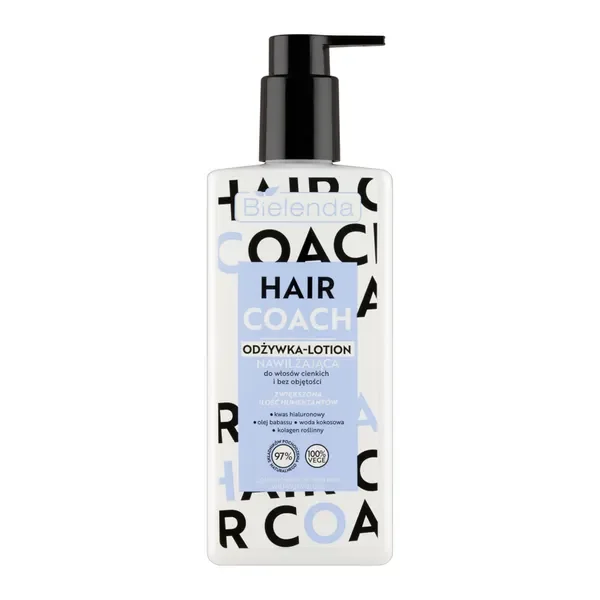 Hair Coach nawilżająca odżywka-lotion do włosów cienkich 280ml [Bielenda] - Bielenda Professional