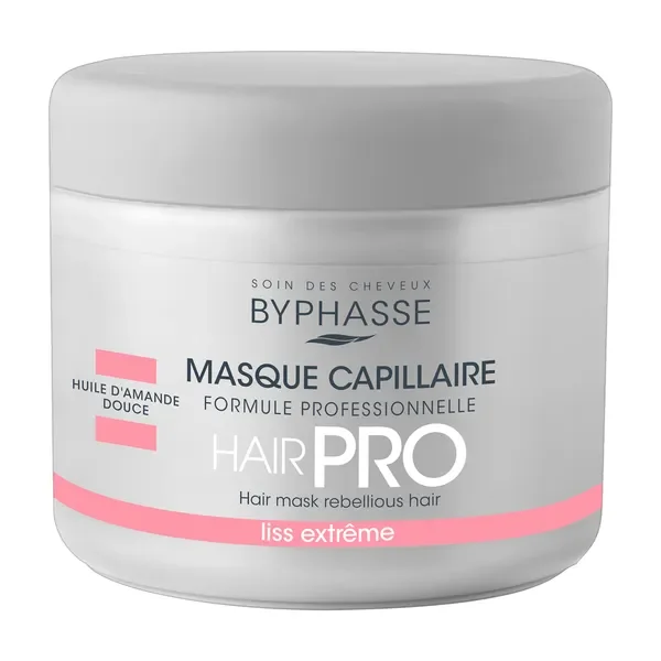 Hair Pro Liss Extreme maska do włosów ułatwiająca prostowanie 500ml [Byphasse] - Byphasse