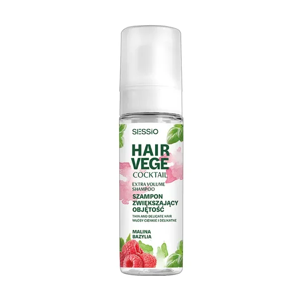 Hair Vege Cocktail szampon w piance zwiększający objętość 175g [Sessio] - Sessio