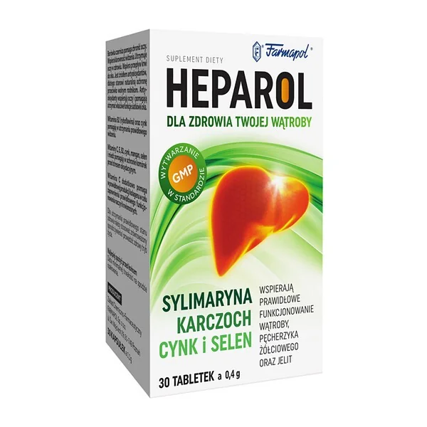 Heparol tabletki 30 szt. [Farmapol] - Farmapol