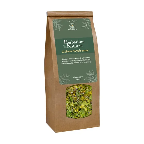 Herbarium Naturae Ziołowe wyciszenie herbata ziołowa 50g [Green Mornings] - Green Mornings