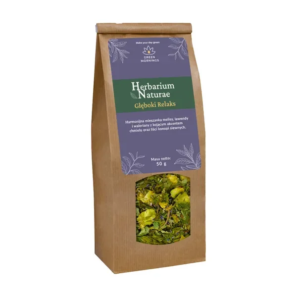 Herbata ziołowa Głęboki Relaks 50g [Green Mornings] - Green Mornings
