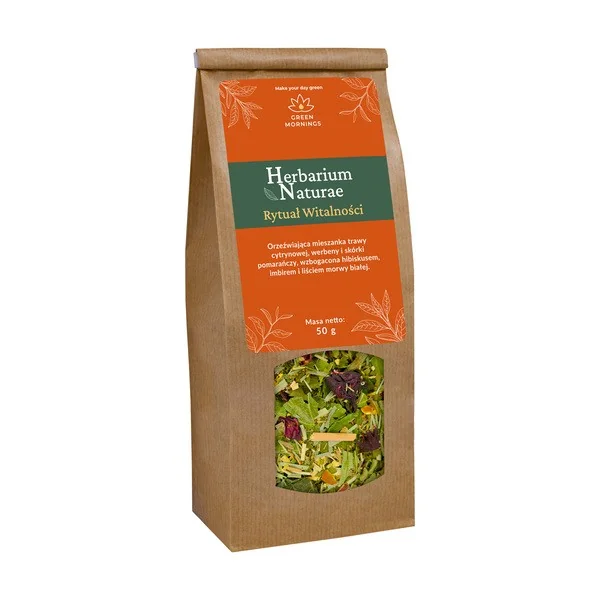 Herbata ziołowa Rytuał Witalności 50g [Green Mornings] - Green Mornings
