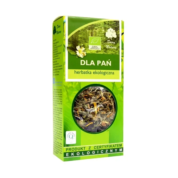 Herbatka ekologiczna dla pań 50g [Dary Natury] - Dary Natury