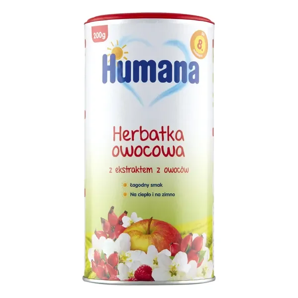Herbatka owocowa z ekstraktem z owoców 200g [Humana] - Humana