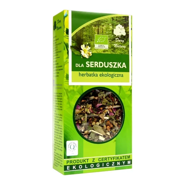 Herbatka ziołowa dla serduszka 50g [Dary Natury] - Dary Natury