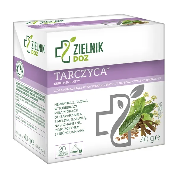Herbatka ziołowa Tarczyca 20 torebek [ZIELNIK DOZ] - ZIELNIK DOZ