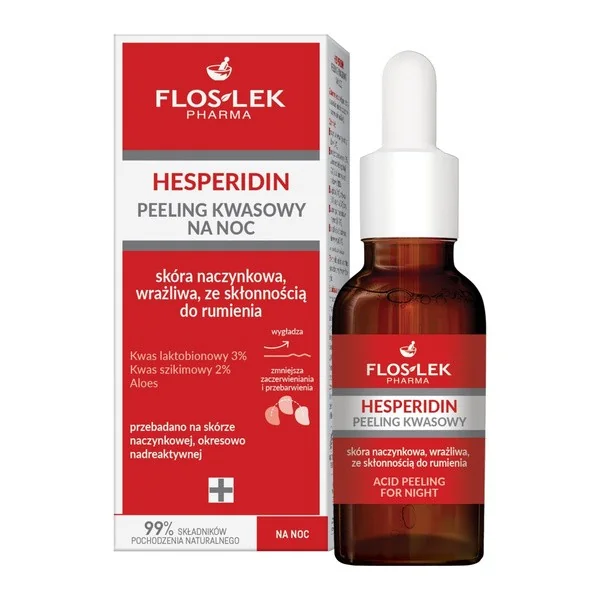 Hesperidin peeling kwasowy na noc 30ml [FlosLek Pharma] - FlosLek Pharma