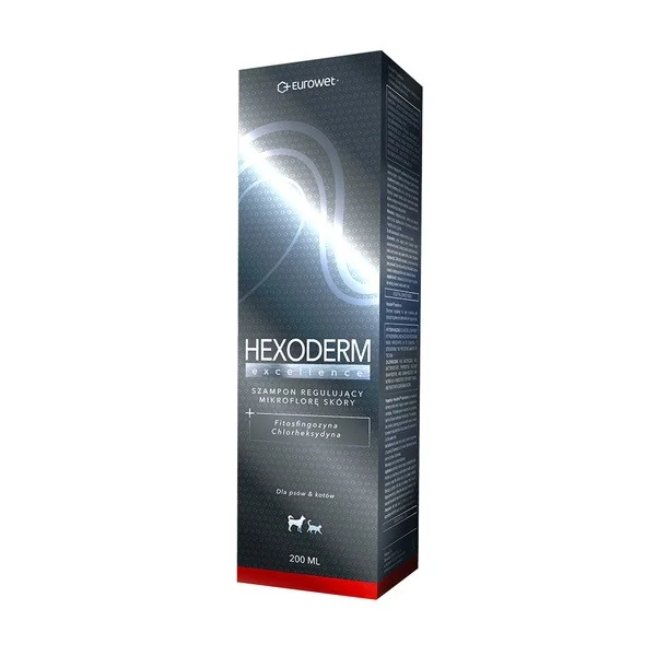 Hexoderm Excellence szampon z fitosfingozyną i chlorheksydyną 200ml [Hexoderm] - Hexoderm