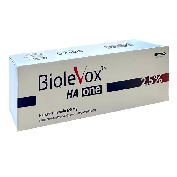 Hialuronian sodu 2,5% 4,8ml żel dostawowy [Biolevox] - Biolevox