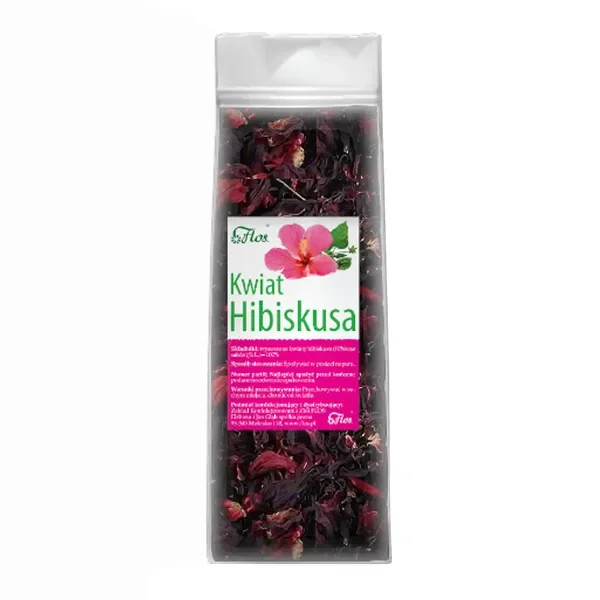 Hibiskus kwiat 50g [Flos] - Flos