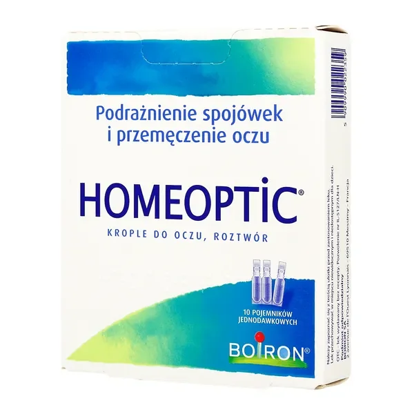 Homeoptic krople do oczu 0,4 ml 10 szt. [Boiron] - Boiron