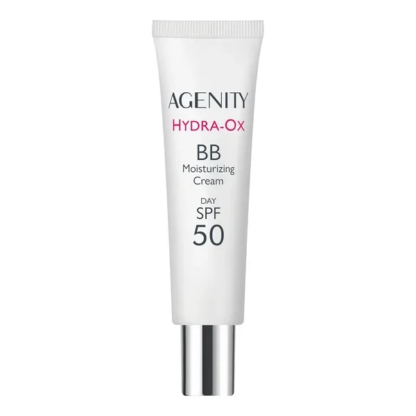 Hydra-Ox nawilżający krem BB z SPF 50 medium beige 30 ml [Agenity] - Agenity