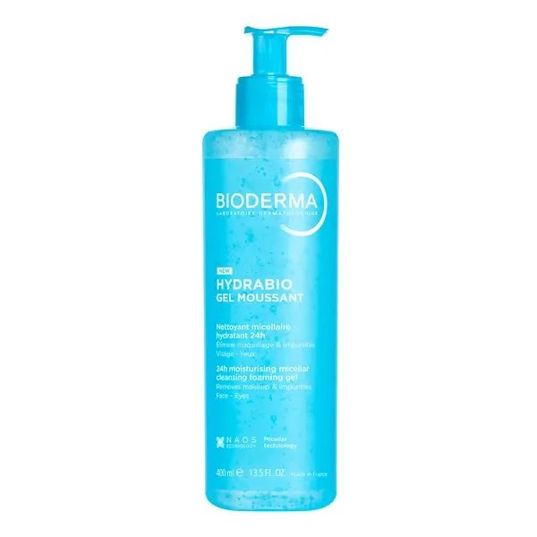Hydrabio Gel Moussant żel do mycia twarzy 3w1 400ml [Bioderma] - Bioderma