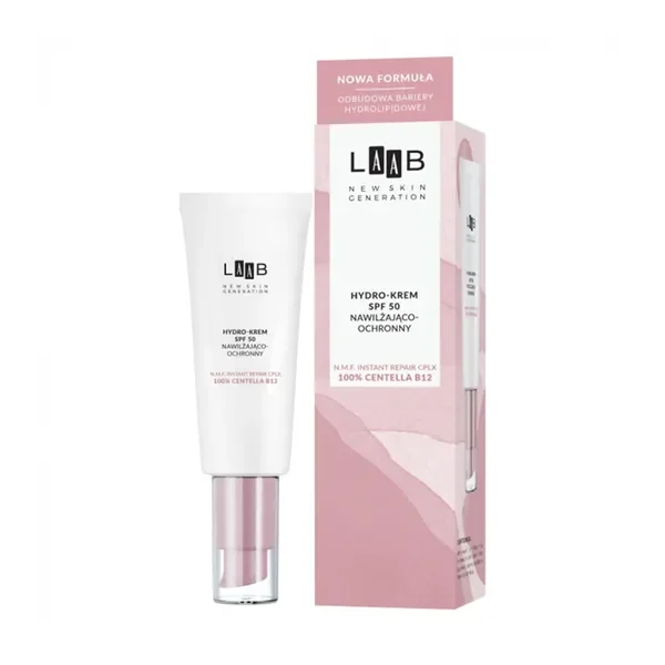 Hydro-krem SPF 50 nawilżająco-ochronny Centella B12 40 ml [AA] - AA