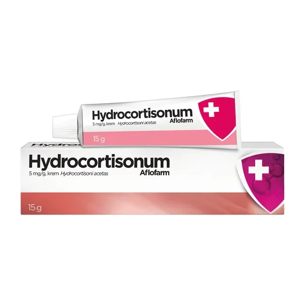 Hydrokortyzon 5 mg/g krem 15g [Aflofarm] - Aflofarm