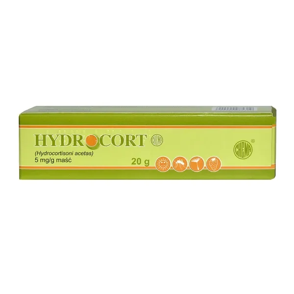 Hydrokortyzonu octan 5 mg/g maść 20 g [CHEMA-ELEKTROMET] - CHEMA-ELEKTROMET