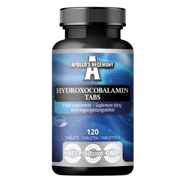 Hydroksykobalamina 100 µg 120 tabletek [Apollo's Hegemony] - Apollo's Hegemony