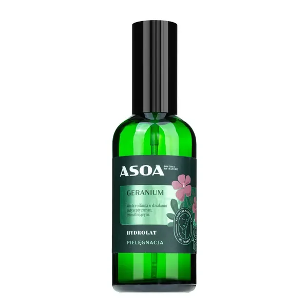 Hydrolat geraniowy 100 ml [Asoa] - Asoa