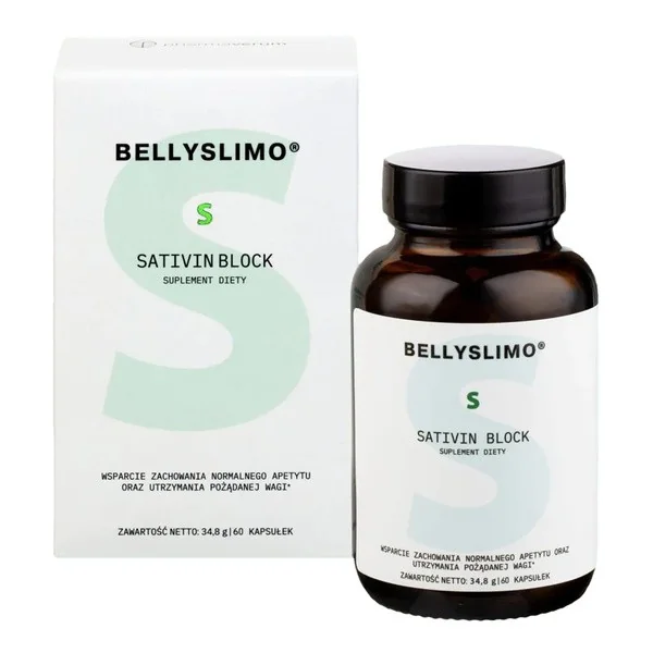 Hydrolizat drożdży + Gurmar + Szafran 60 kapsułek [Bellyslimo] - Bellyslimo