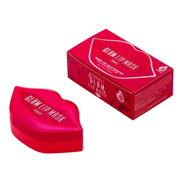 Hydrożelowa maseczka na usta Rose 20 szt. [Beauugreen] - Beauugreen