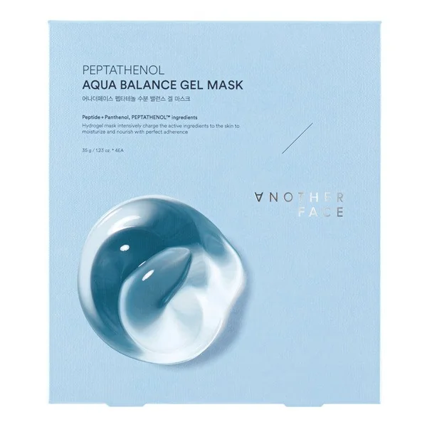 Hydrożelowa maska z pantenolem i peptydami 4x35g [Another Face] - Another Face