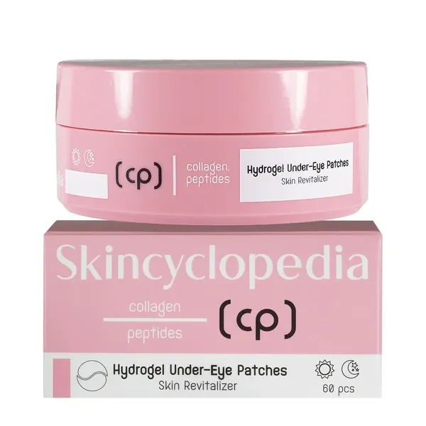Hydrożelowe plastry pod oczy z kolagenem i peptydami 60 szt. [Skincyclopedia] - Skincyclopedia