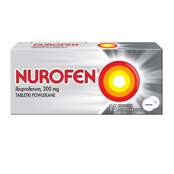 Ibuprofen 200 mg 12 tabletek [Nurofen] - Nurofen