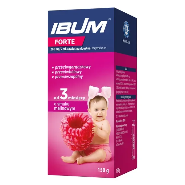 Ibuprofen 200mg/5ml 150g [Ibum] - Ibum